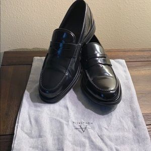 Aquatalia Classic Neil Penny Loafers